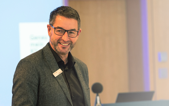 Sprecher bei einem Kampmann Seminar