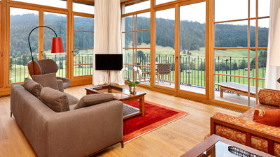 Luxus-Hotel mit Kampmann-Produkten ausgestattet